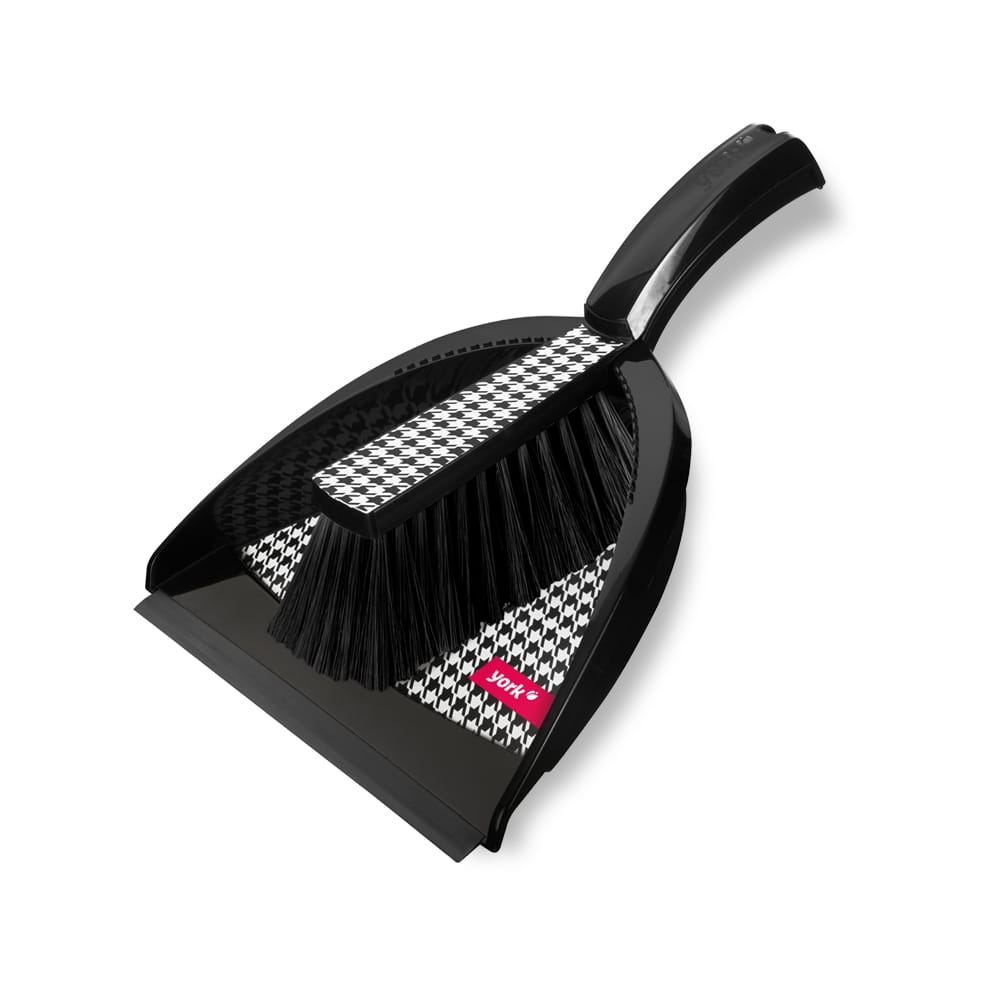 Zmiotka z szufelką z gumą PEPITA