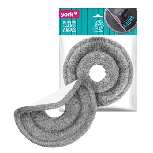 Wkład z mikrofibry do płaskiego mopa obrotowego ROLL & UP marki York