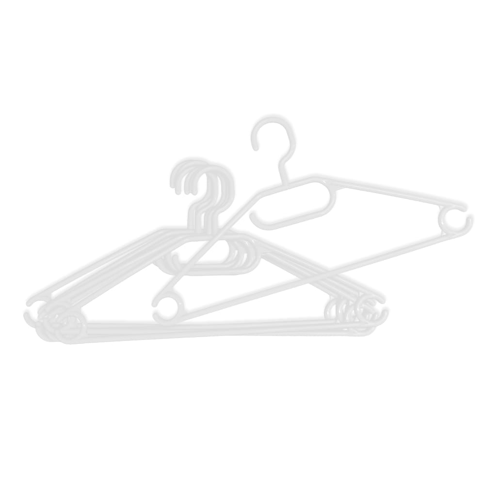 Wieszak plastikowy obrotowy biały York