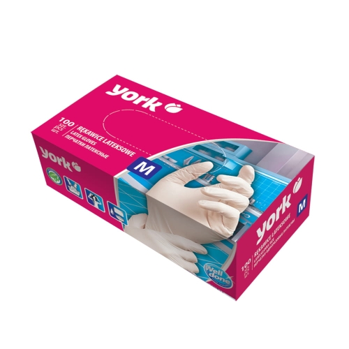 Rękawice lateksowe 100 szt.