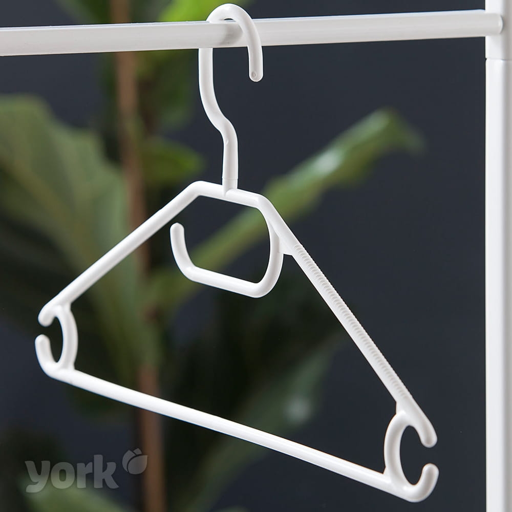 Wieszak plastikowy obrotowy 9 szt. + 1 szt.