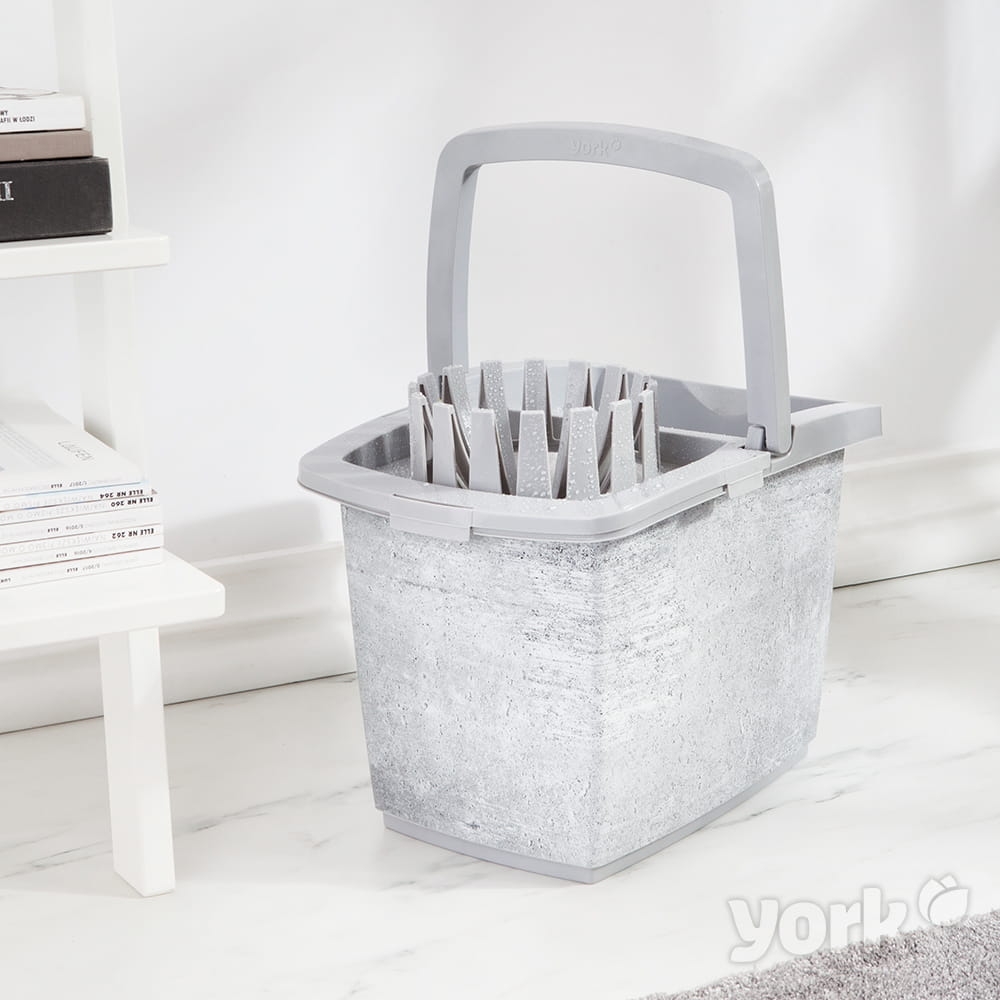 Wiadro prostokątne 15 L z wyciskaczem LOFT