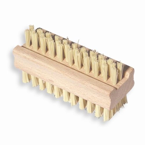 Szczoteczka drewniana do rąk dwustronna