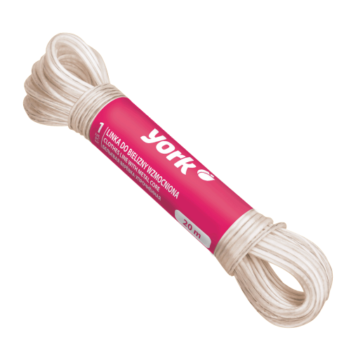 Linka do bielizny wzmocniona 20 m