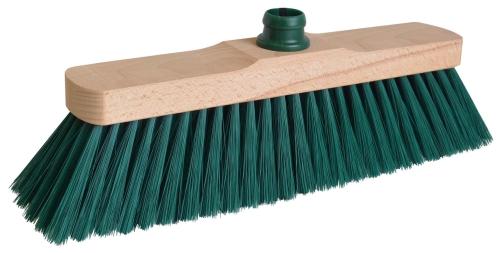 Miotła uniwersalna YORK do zamiatania 28 cm SARA zielona czarna