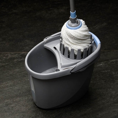 Wiadro z wyciskaczem 12 l YORK BACTERIA STOP