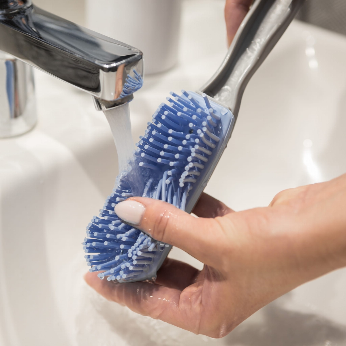 Zmiotka gumowa z szufelką YORK BACTERIA STOP