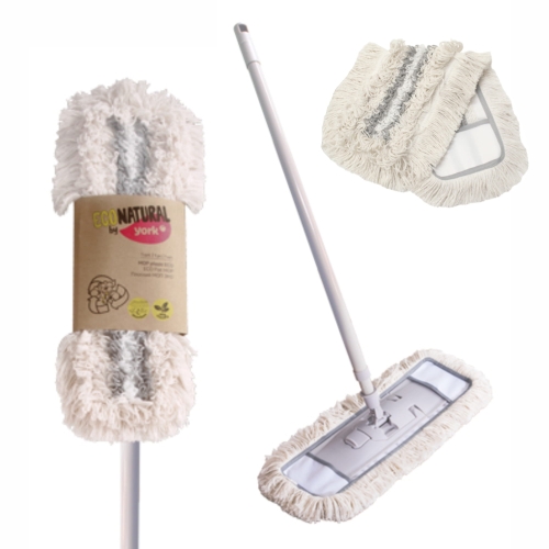 Mop płaski do mycia sprzątania podłóg ECO NATURAL by YORK