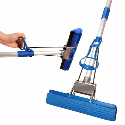 Mop YORK gąbkowy do mycia podłóg TOP + kij teleskopowy