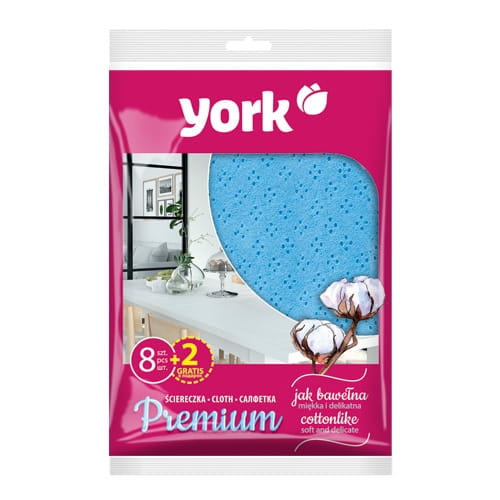 Ściereczka YORK PREMIUM bawełna niebieska