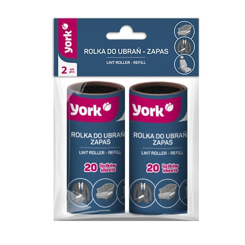 Rolka do ubrań - wkład wymienny 2 szt.