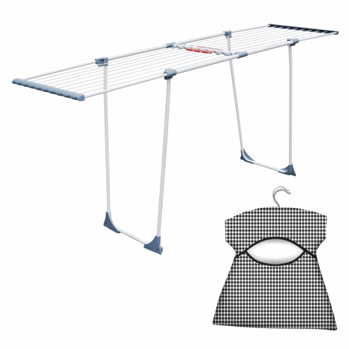  Suszarka YORK Family Star na pranie do ubrań bielizny składana teleskopowo 20 metrów powierzchni! + woreczek na klamerki PEPITA w wyjątkowej cenie 1 zł