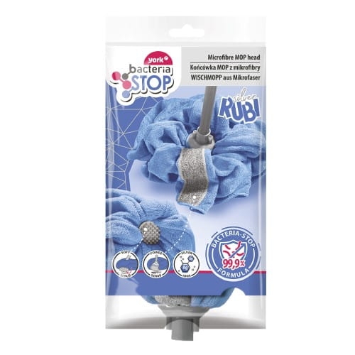 Końcówka wkład wymienny MOP z mikrofibry RUBI BACTERIA STOP