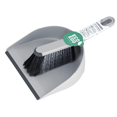 Zmiotka z szufelką U-COLLECT do zamiatania ekologiczna z recyklingu ECO EGO