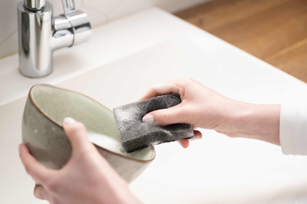 Zmywak kuchenny BLACK 10 szt