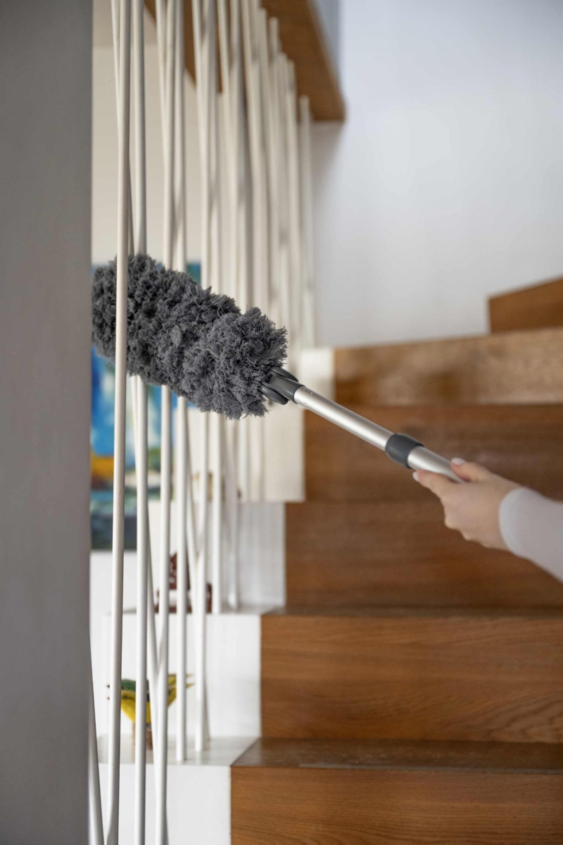 Miotełka do kurzu z trzonkiem EcoEgo