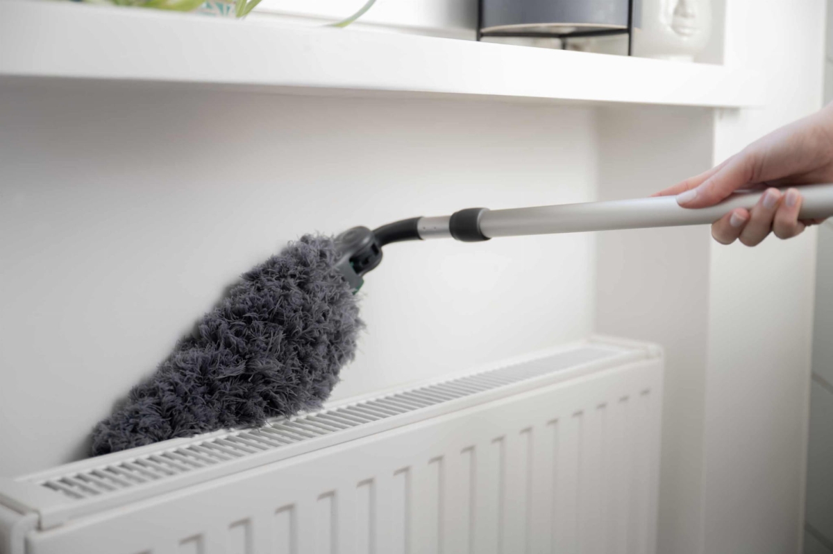 Miotełka do kurzu z trzonkiem EcoEgo