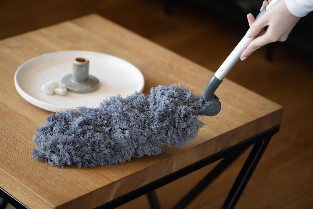 Miotełka do kurzu z trzonkiem EcoEgo