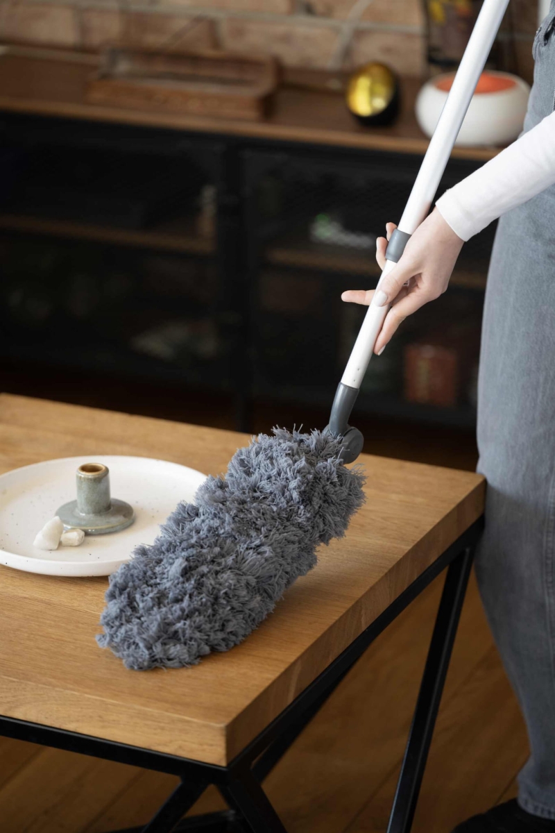 Miotełka do kurzu z trzonkiem EcoEgo