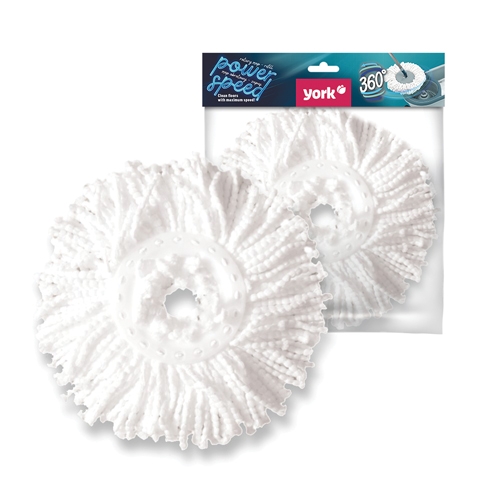 Wkład obrotowy z mikrofibry do mopa POWER SPEED marki York