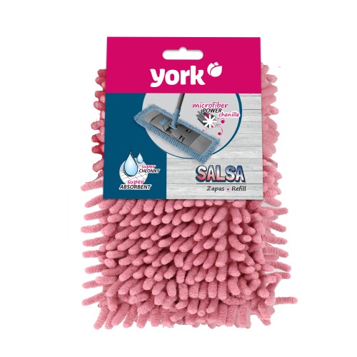 Zapas z mikrofibry do mopa płaskiego SALSA marki York
