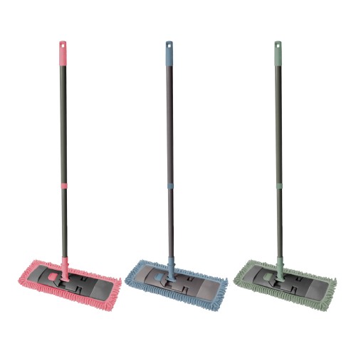 Mop płaski YORK do mycia sprzątania podłóg SALSA + kij teleskopowy 120 cm