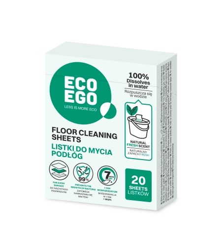 Listki do mycia podłóg EcoEgo 20szt.